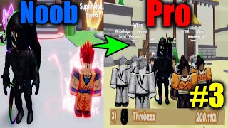 Went From Noob To Pro And Reached 3 on The LbsAnime Clicker Simulator Roblox [upl. by Catto799]