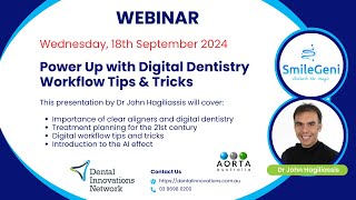 Power Up with Digital Dentistry SmileGeni Sept24 [upl. by Stag]