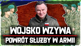 Powrót SŁUŻBY WOJSKOWEJ w POLSCE  Czy to możliwe [upl. by Hcelemile]