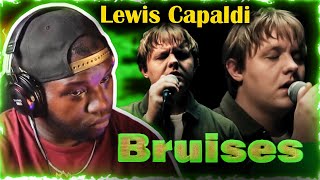 Lewis Capaldi  Bruises Live Orchestral Version  Reaction [upl. by Aynnat]