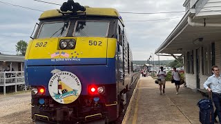 Complete ride on the LIRR Cannonball from Penn Station to Montauk 8423 [upl. by Antonietta497]