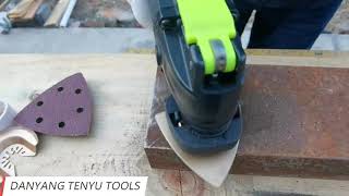 How to Use Triangle Oscillating Multi Tool for Metal Grinding [upl. by Orat]