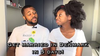 Getting married in Denmark as a foreign couple Why Denmark Marriage license in 5 days [upl. by Bury]