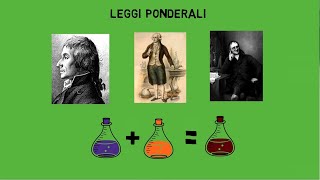 LE LEGGI PONDERALI Leggi di Lavoisier Proust Dalton  Chimica  in10minuti [upl. by Nadaba]