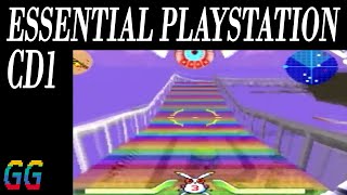 PS1 DEMO Essential Playstation CD 1 1996  No Commentary [upl. by Alac687]