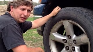 How to check Ball Joints Tie Rods and Wheel Bearings [upl. by Blasius776]