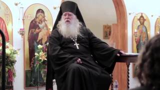 Advent Retreat with Abbot Tryphon quotI Will Walk Among Youquot  Part Two [upl. by Adnauqal]