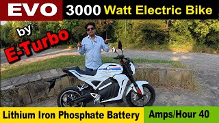 EVO 3000 Watt Electric Bike by ETurbo Motors [upl. by Najed91]