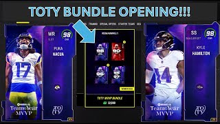 TOTY BUNDLE OPENING AND MORE [upl. by Nerrawed]