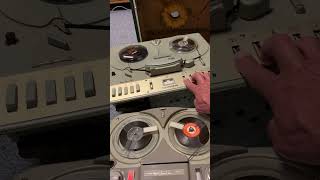 Telefunken M24 von 1961 LoeweOpta 403 als Zuspielgerät Aufnahmetest [upl. by Lohman]