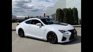 2015 RCF  V8 Growl with the Invidia Exhaust [upl. by Callahan]