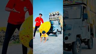 New mini dj vs big Balloon Experiment😱😱 mini dj ke andar fus gya  Amazing mini dj short video [upl. by Fronniah]