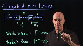 Coupled oscillators  Lecture 46  Differential Equations for Engineers [upl. by Adnola]