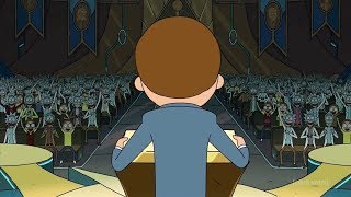 Rick and Morty  Mortys presidential speech scene [upl. by Ramsay]