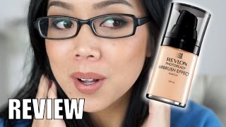 Revlon Photoready Airbrush Effect Foundation First Impression Review  itsjudytime [upl. by Stoll517]