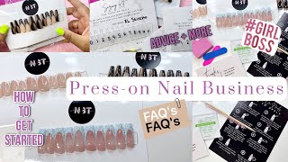 HOW TO Make CUSTOM Press On Nails  Kiara Sky Nails Gelly Tip Press On Tutorial 💜🌸 [upl. by Brier]