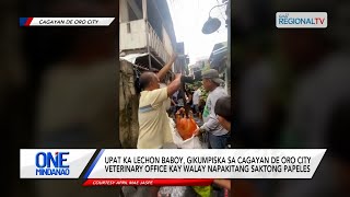 One Mindanao Upat ka lechon baboy gikumpiska sa Cagayan de Oro City Veterinary Office [upl. by Ulberto]