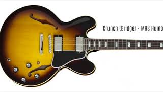 Classic 57 vs MHS Humbuckers vs Burstbuckers [upl. by Zela]