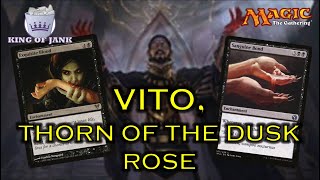 Combo Breakdown Vito Thorn of the Dusk Rose  Sanguine Bond Exquisite Blood Combo  MTG EDH Combo [upl. by Truitt]