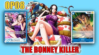 Is Boa The Best Sleeper Deck In OP08  ONE PIECE TCG DECK LIST AND GAMEPLAY [upl. by Cissy291]