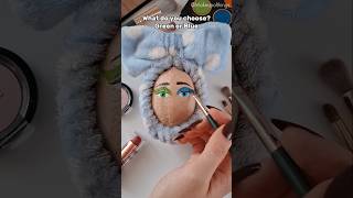 ASMR Relaxing Makeup on Lemon shorts [upl. by Schulein]