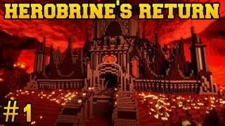 Minecraft Herobrines Return  Part 1 [upl. by Sirromed503]