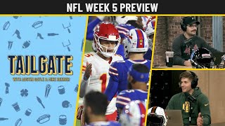 NFL Week 5 Preview CFB Prospect Primer  Interviews with Andrew Booth Jr amp Darian Kinnard  PFF [upl. by Koslo]