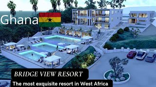 BRIDGE VIEW RESORT FULL TOUR GHANA VLOG  ONE OF THE MOST EXQUISITE RESORTS IN AFRICA 😍 [upl. by Adnohryt737]