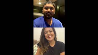 Insta live session with Neha Kakkar and Tonny Kakkar  Yo Yo Honey Singh  Moscow Mashuka [upl. by Martinelli]