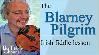 The Blarney Pilgrim fiddle lesson [upl. by Nnahaid692]