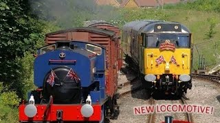 RUSHDEN RAILWAY MUSEUM MIXED TRAFFIC 09 04 2016 [upl. by Tjaden890]