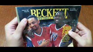 Beckett Basketball Monthly February 1997 79 beckett [upl. by Attelliw97]