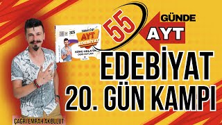 55 GÜNDE AYT EDEBİYAT 20 GÜN KAMPI DİVAN EDEBİYATI 2024 divanedebiyatı [upl. by Mcclenon]