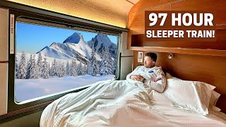 97hrs on Luxury Canadian Sleeper Train  Toronto to Vancouver [upl. by Guinna615]