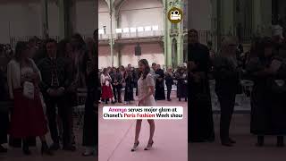 Ananya Panday serves major glam at Chanel’s Paris Fashion Week [upl. by Hiram]