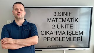 3SINIF MATEMATİK 2ÜNİTE  TAHMİNİ ÇIKARMA ÇIKARMA PROBLEMLERİ kadirhoca [upl. by Aitra]