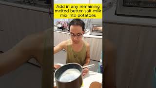 Making Mashed Potato using the Bamix [upl. by Anirdnajela]