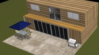 Shipping container house design project 2 [upl. by Culley]