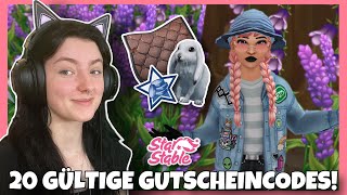 🤯 20 AKTUELLE GUTSCHEINCODES  ϟ Star Stable Online GER [upl. by Rana]