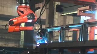 Robotic welding workstations QRC 350  Robotizované zváracie pracovisko QRC 350 [upl. by Annerol372]