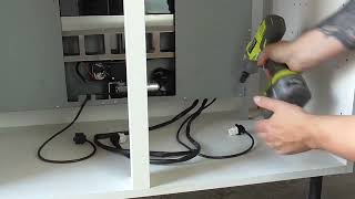 Faber Cooker Hoods  How to install the Fabula downdraft hood [upl. by Mazman]