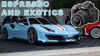 PHOTOGRAPHING ESPRESSO AND EXOTICS AT EXCLUSIVE WRAPS [upl. by Tnattirb179]