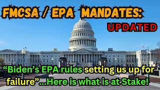 FMCSA Updates New Regulations EPA Rules [upl. by Jessie]