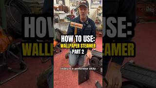 Part 2 A quick overview of how our wallpaper steamer works 💨💨 wallpaper steamer [upl. by Aehtna]