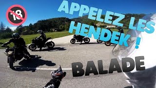 PREMIÈRE BALADE DE LA SAISON  APPELEZ LES HENDEKS 😅  KAWATRIUMPHONDA [upl. by Silrac630]