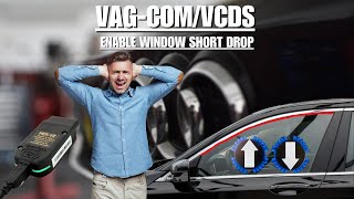 VAGCOMVCDS Window Auto DropShort Drop Tutorial [upl. by Toney]