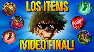 🏆 GUIA RÁPIDA DE LOS ITEMS DE DEFENSA  MOVIMIENTO  JUNGLA  RECORRER │ MOBILE LEGENDS GUIA ESPAÑOL [upl. by Nayra]