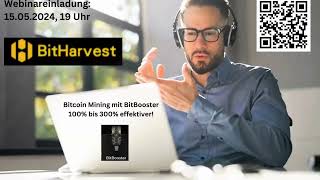 Webinar Entdecke die Welt des Bitcoin Minings mit BitBooster [upl. by Che]