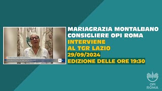 VIOLENZA SUGLI INFERMIERI AL POLICLINICO GEMELLI MARIAGRAZIA MONTALBANO AL TGR LAZIO 2909 1930 [upl. by Otsenre244]