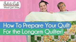 Longarm Quilter Tips  How to Prepare Batting amp Backing for Quilt Top🧵 Sew Along with Hannah Part 4 [upl. by Ahseiuqal]